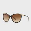 Gafas de sol Ralph Lauren 0RA5150 Cat Eye para mujer, color negro