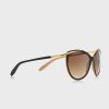 Gafas de sol Ralph Lauren 0RA5150 Cat Eye para mujer, color negro