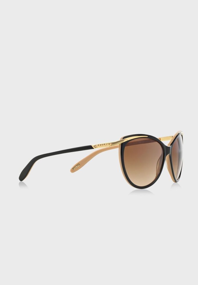 Gafas de sol Ralph Lauren 0RA5150 Cat Eye para mujer, color negro