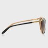 Gafas de sol Ralph Lauren 0RA5150 Cat Eye para mujer, color negro