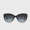 Gafas de sol Ralph Lauren 0RA5160 Cat Eye para mujer, color negro Gafas de sol Ralph Lauren 0RA5160 Cat Eye para mujer, color negro