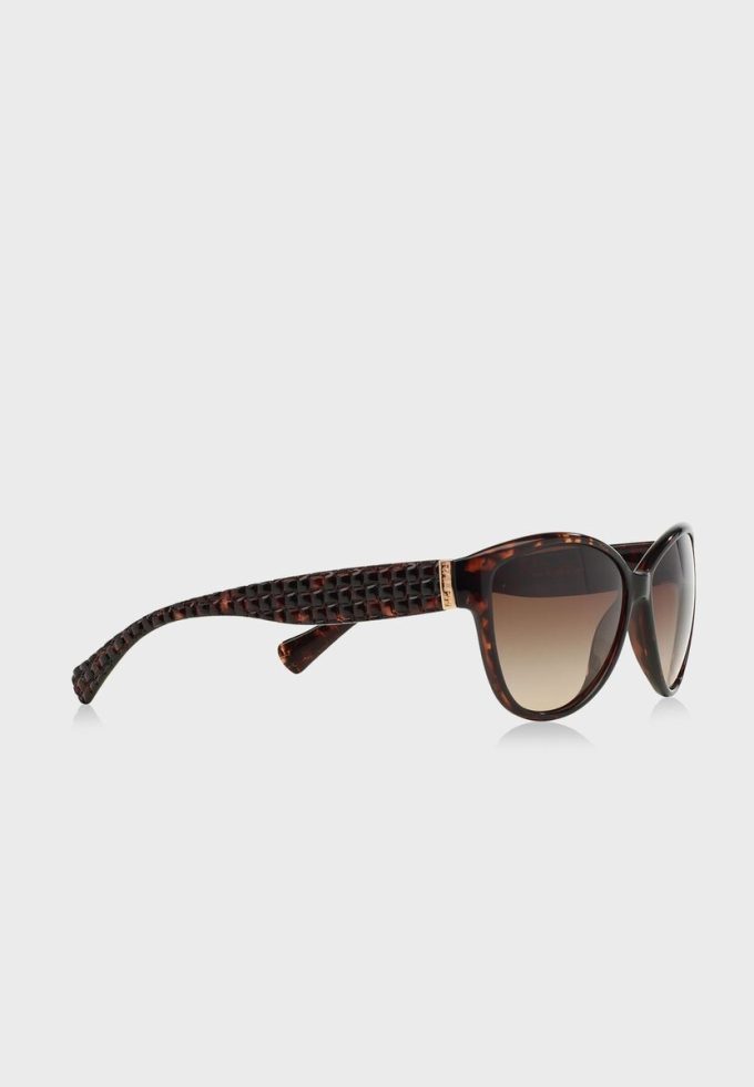 Gafas de sol Ralph Lauren 0RA5176 Butterfly para mujer, color marrón Gafas de sol Ralph Lauren 0RA5176 Butterfly para mujer, color marrón
