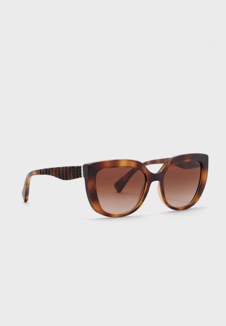 Gafas de sol Ralph Lauren 0Ra5254 Butterfly para mujer, color marrón