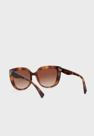 Gafas de sol Ralph Lauren 0Ra5254 Butterfly para mujer, color marrón
