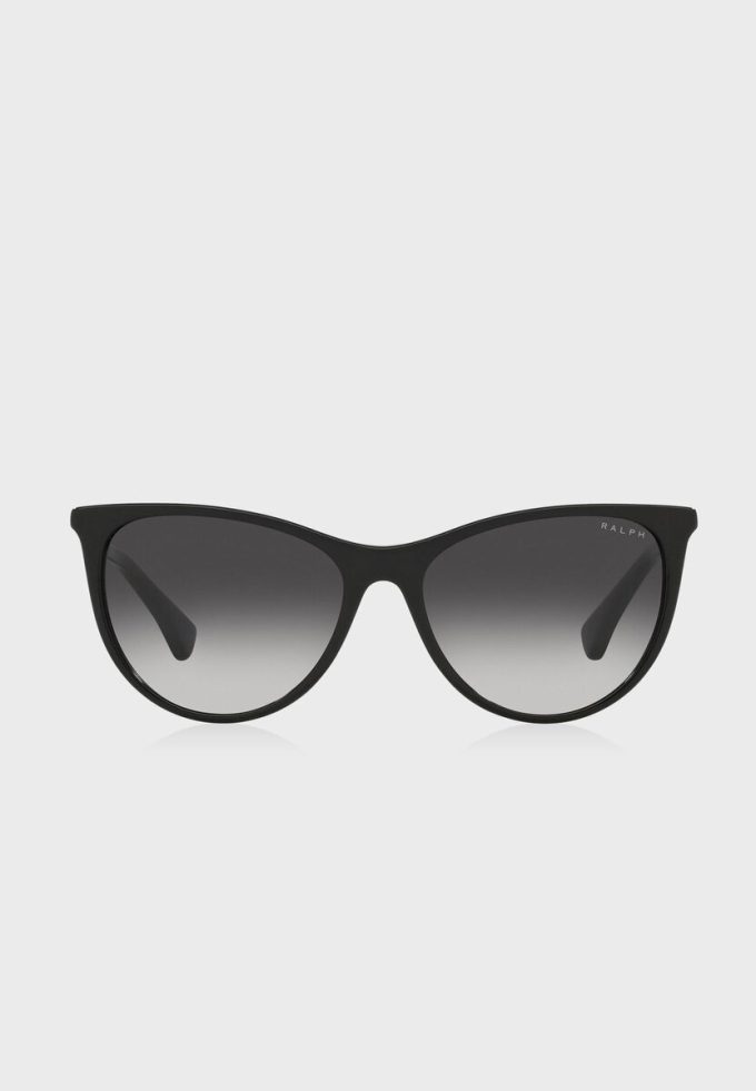 Gafas de sol Ralph Lauren 0Ra5290 Cat Eye para mujer, color negro Gafas de sol Ralph Lauren 0Ra5290 Cat Eye para mujer, color negro