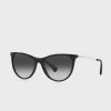Gafas de sol Ralph Lauren 0Ra5290 Cat Eye para mujer, color negro Gafas de sol Ralph Lauren 0Ra5290 Cat Eye para mujer, color negro