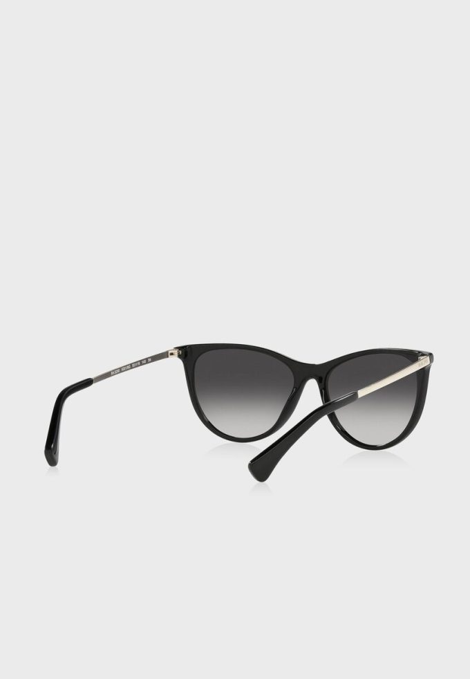Gafas de sol Ralph Lauren 0Ra5290 Cat Eye para mujer, color negro Gafas de sol Ralph Lauren 0Ra5290 Cat Eye para mujer, color negro