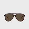 Gafas de sol Ralph Lauren Clubmaster 0Ph4173 para hombre, color marrón Gafas de sol Ralph Lauren Clubmaster 0Ph4173 para hombre, color marrón