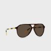 Gafas de sol Ralph Lauren Clubmaster 0Ph4173 para hombre, color marrón Gafas de sol Ralph Lauren Clubmaster 0Ph4173 para hombre, color marrón