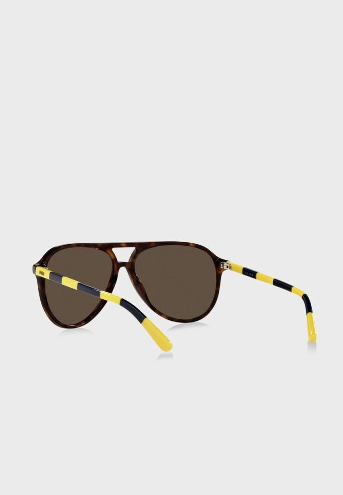 Gafas de sol Ralph Lauren Clubmaster 0Ph4173 para hombre, color marrón Gafas de sol Ralph Lauren Clubmaster 0Ph4173 para hombre, color marrón