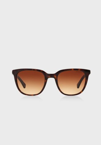 Gafas de sol Ralph Lauren Wayfarers color tortuga 0RA5206 para mujer, color marrón