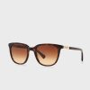 Gafas de sol Ralph Lauren Wayfarers color tortuga 0RA5206 para mujer, color marrón Gafas de sol Ralph Lauren Wayfarers color tortuga 0RA5206 para mujer, color marrón