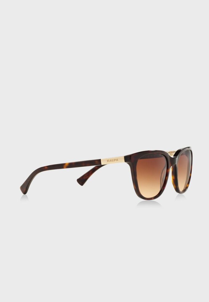 Gafas de sol Ralph Lauren Wayfarers color tortuga 0RA5206 para mujer, color marrón Gafas de sol Ralph Lauren Wayfarers color tortuga 0RA5206 para mujer, color marrón
