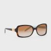 Gafas de sol rectangulares Ralph Lauren 0Ra5130 para mujer, color marrón Gafas de sol rectangulares Ralph Lauren 0Ra5130 para mujer, color marrón