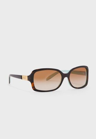 Gafas de sol rectangulares Ralph Lauren 0Ra5130 para mujer, color marrón