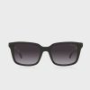 Gafas de sol rectangulares Ralph Lauren 0Ra5287 para mujer, color negro Gafas de sol rectangulares Ralph Lauren 0Ra5287 para mujer, color negro