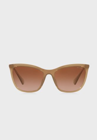 Gafas de sol rectangulares Ralph Lauren 0Ra5289 para mujer, color marrón