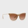 Gafas de sol rectangulares Ralph Lauren 0Ra5289 para mujer, color marrón Gafas de sol rectangulares Ralph Lauren 0Ra5289 para mujer, color marrón