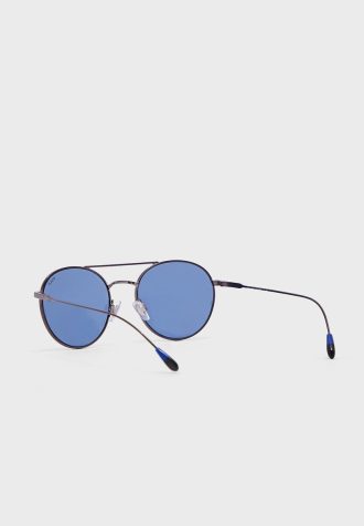 Gafas de sol redondas Ralph Lauren 0Ph3136 para hombre en gris