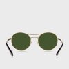 Gafas de sol redondas Ralph Lauren 0Ph3142 doradas para hombre
