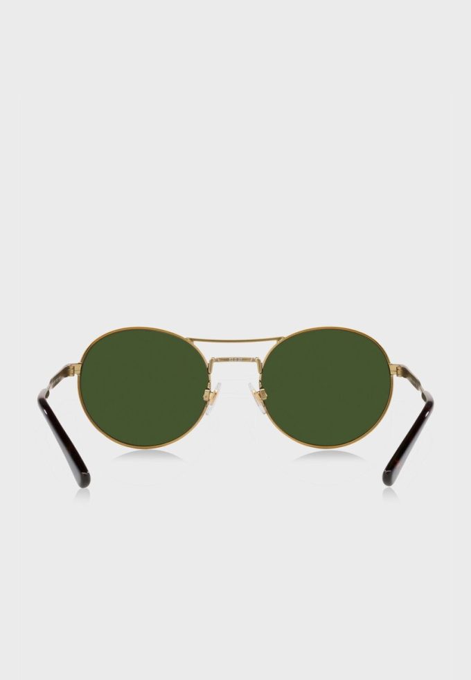 Gafas de sol redondas Ralph Lauren 0Ph3142 doradas para hombre