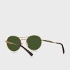 Gafas de sol redondas Ralph Lauren 0Ph3142 doradas para hombre