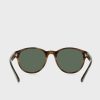 Gafas de sol redondas Ralph Lauren 0Ph4176 para hombre, color verde