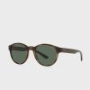 Gafas de sol redondas Ralph Lauren 0Ph4176 para hombre, color verde