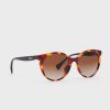 Gafas de sol redondas Ralph Lauren 0Ra5285U para mujer, color marrón Gafas de sol redondas Ralph Lauren 0Ra5285U para mujer, color marrón