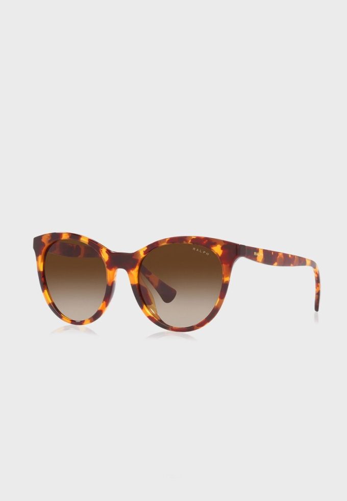Gafas de sol redondas Ralph Lauren 0Ra5294U para mujer, color marrón Gafas de sol redondas Ralph Lauren 0Ra5294U para mujer, color marrón