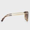 Gafas de sol Wayfarer Ralph Lauren 0RA5245 para mujer, color marrón Gafas de sol Wayfarer Ralph Lauren 0RA5245 para mujer, color marrón