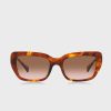 Gafas de sol Wayfarer Ralph Lauren 0Ra5292 para mujer, color marrón Gafas de sol Wayfarer Ralph Lauren 0Ra5292 para mujer, color marrón