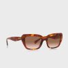 Gafas de sol Wayfarer Ralph Lauren 0Ra5292 para mujer, color marrón Gafas de sol Wayfarer Ralph Lauren 0Ra5292 para mujer, color marrón