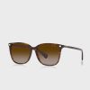 Gafas de sol Wayfarer Ralph Lauren 0Ra5293 para mujer, color marrón Gafas de sol Wayfarer Ralph Lauren 0Ra5293 para mujer, color marrón