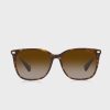 Gafas de sol Wayfarer Ralph Lauren 0Ra5293 para mujer, color marrón Gafas de sol Wayfarer Ralph Lauren 0Ra5293 para mujer, color marrón