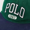 Gorras estampadas verdes de Ralph Lauren para hombre Gorras estampadas verdes de Ralph Lauren para hombre