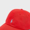 Gorras Ralph Lauren Essential con visera curva roja para hombre Gorras Ralph Lauren Essential con visera curva roja para hombre