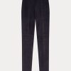 Leggings de ante de piel de cordero Ralph Lauren para mujer en color azul marino Leggings de ante de piel de cordero Ralph Lauren para mujer en color azul marino