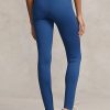 Leggings elásticos con estribo de Ralph Lauren para mujer en azul