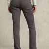 Leggings Ralph Lauren de sarga de mezcla de lana elástica en gris oscuro para mujer
