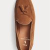 Mocasines de ante marrón Ralph Lauren Booth para hombre Mocasines de ante marrón Ralph Lauren Booth para hombre