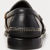 Mocasines negros Ralph Lauren Edric de cuero para hombre Mocasines negros Ralph Lauren Edric de cuero para hombre