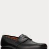 Mocasines Ralph Lauren Braygan de piel de becerro negros para hombre Mocasines Ralph Lauren Braygan de piel de becerro negros para hombre