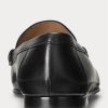 Mocasines Ralph Lauren Chalmers de piel de becerro bruñida para hombre, color negro Mocasines Ralph Lauren Chalmers de piel de becerro bruñida para hombre, color negro