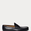 Mocasines Ralph Lauren Chalmers de piel de becerro negros para hombre Mocasines Ralph Lauren Chalmers de piel de becerro negros para hombre