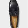 Mocasines Ralph Lauren Chalmers de piel de becerro negros para hombre Mocasines Ralph Lauren Chalmers de piel de becerro negros para hombre