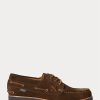 Mocasines Ralph Lauren Ranger de ante color chocolate para hombre Mocasines Ralph Lauren Ranger de ante color chocolate para hombre