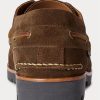 Mocasines Ralph Lauren Ranger de ante color chocolate para hombre Mocasines Ralph Lauren Ranger de ante color chocolate para hombre