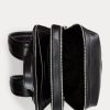 Mochilas de cuero acolchado Ralph Lauren negras para hombre Mochilas de cuero acolchado Ralph Lauren negras para hombre