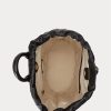 Mochilas medianas Izzie de piel napa Ralph Lauren para mujer, color negro Mochilas medianas Izzie de piel napa Ralph Lauren para mujer, color negro